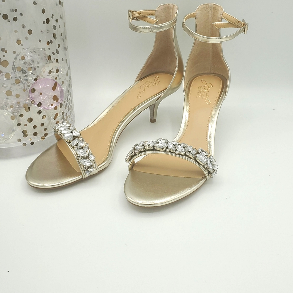Badgley Mischka Jewel, Dash heels, NWOB